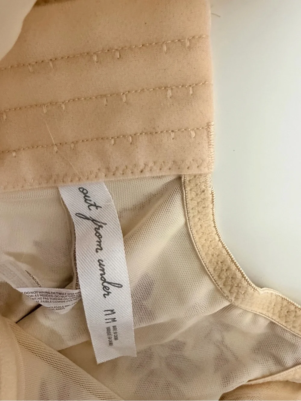 Floral Square Boned Crop in Cream and Purple